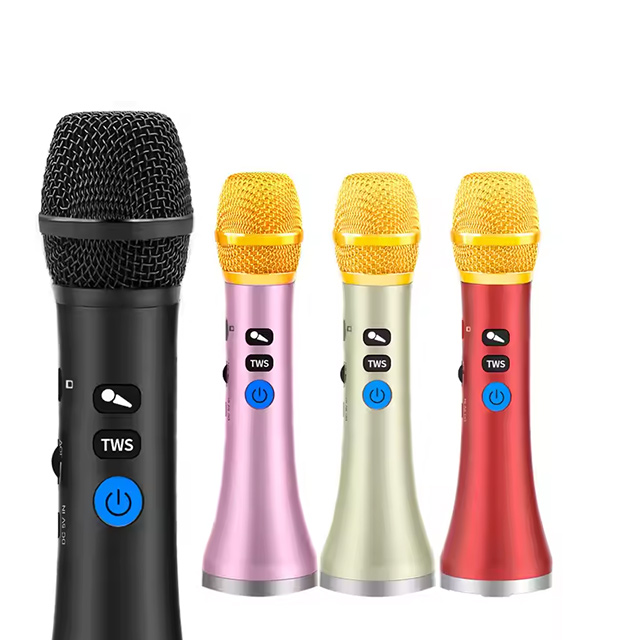 YOFITS YF79 20w High Quality Mini Portable Rechargeable Wireless Karaoke Microphone Speaker With Microphone
