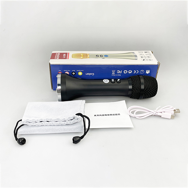 YOFITS YF79 20w High Quality Mini Portable Rechargeable Wireless Karaoke Microphone Speaker With Microphone - Image 6