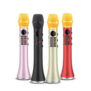 YOFITS L-699 20W Professional Rechargeable Mini Karaoke Wireless Microphone Speaker