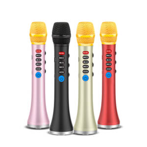 YOFITS L-898 20w Powerful Handheld Mini Blue Tooth Karaoke Wireless Microphones With Speaker