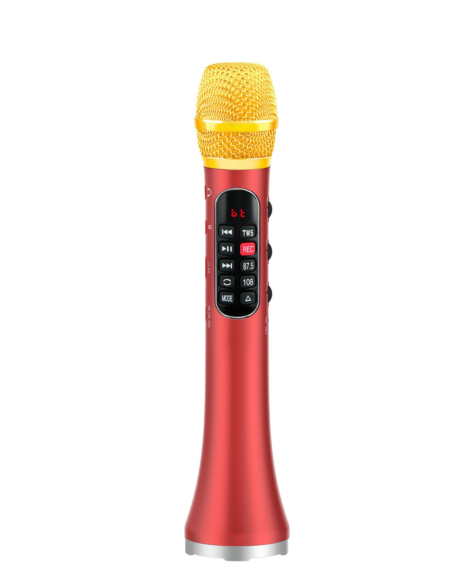 YOFITS L-1098 30w Mini Outdoor Live Streaming Mic Microphone and Accessories With Earphones Output - Image 4