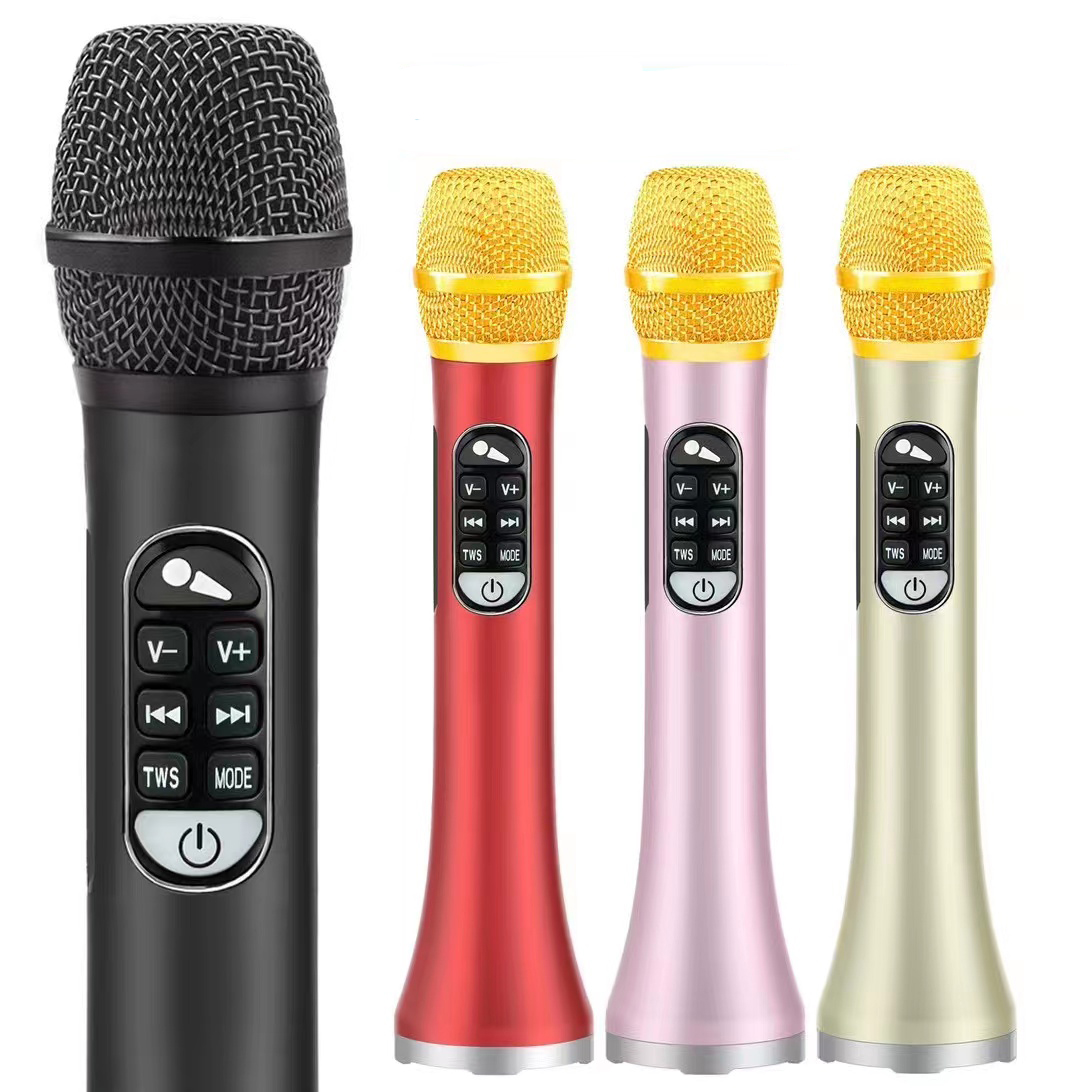 YOFITS YF82 Mini Outdoor Live Streaming Mic Microphone and Accessories KTV Microphone With Earphones Output