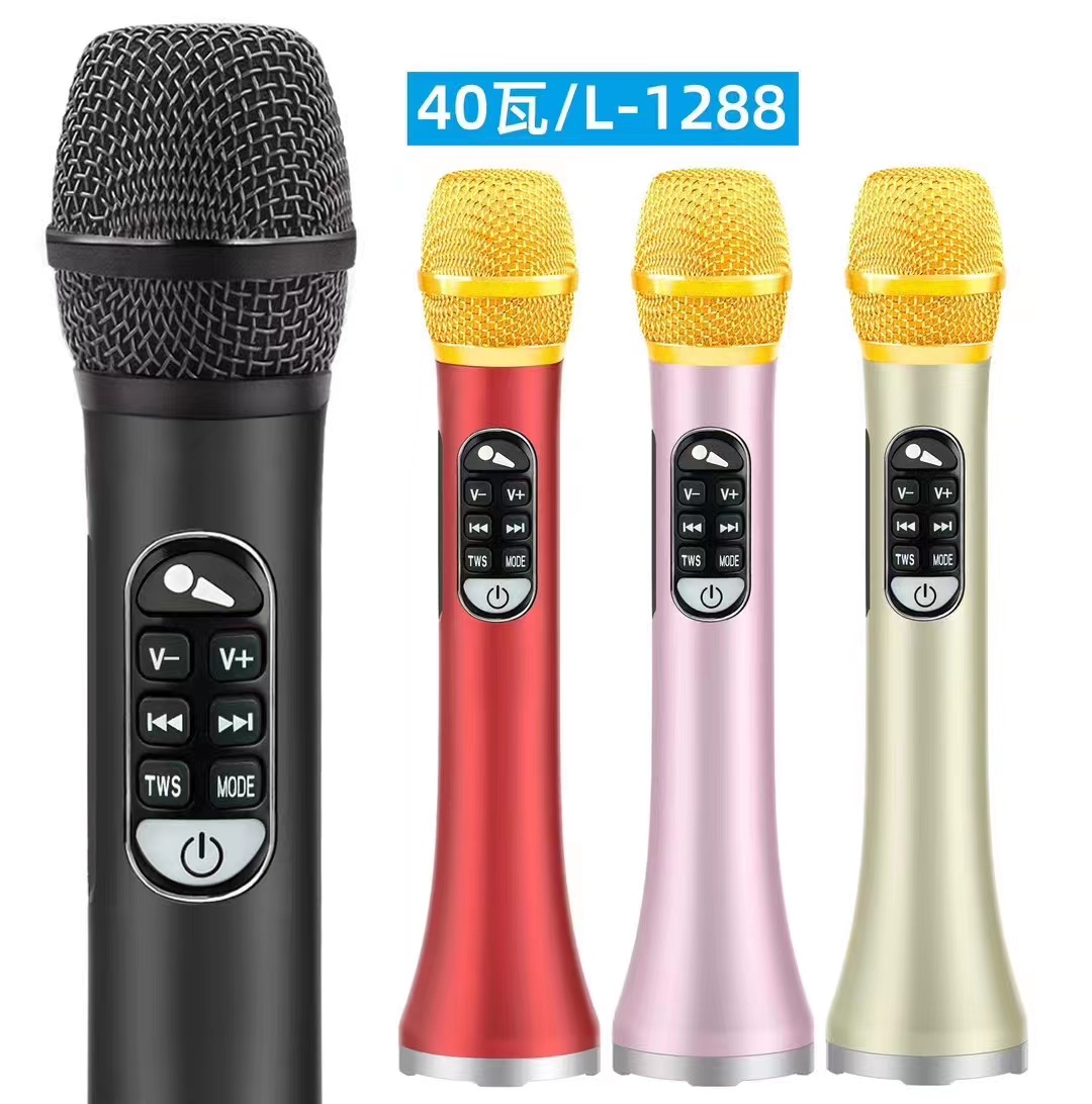 YOFITS YF82 Mini Outdoor Live Streaming Mic Microphone and Accessories KTV Microphone With Earphones Output
