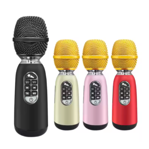 YOFITS L-1238 20w Small Mini Hand Blutooths Wireless Karoke Singing Microphone for Mobile Phone