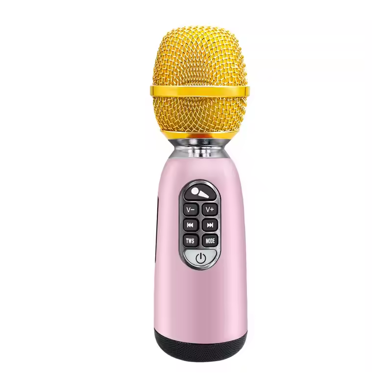 YOFITS L-1238 20w Small Mini Hand Blutooths Wireless Karoke Singing Microphone for Mobile Phone - Image 4
