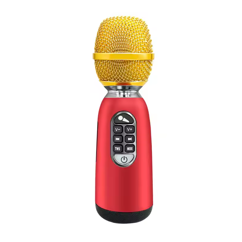 YOFITS L-1238 20w Small Mini Hand Blutooths Wireless Karoke Singing Microphone for Mobile Phone - Image 5