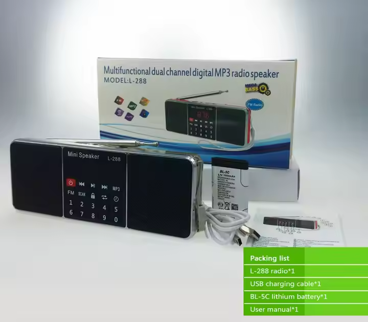 YOFITS L-288 FM Motorbike Bike Motorcycle Radio MP3 Audio Player for Motorcycle with China - Image 6