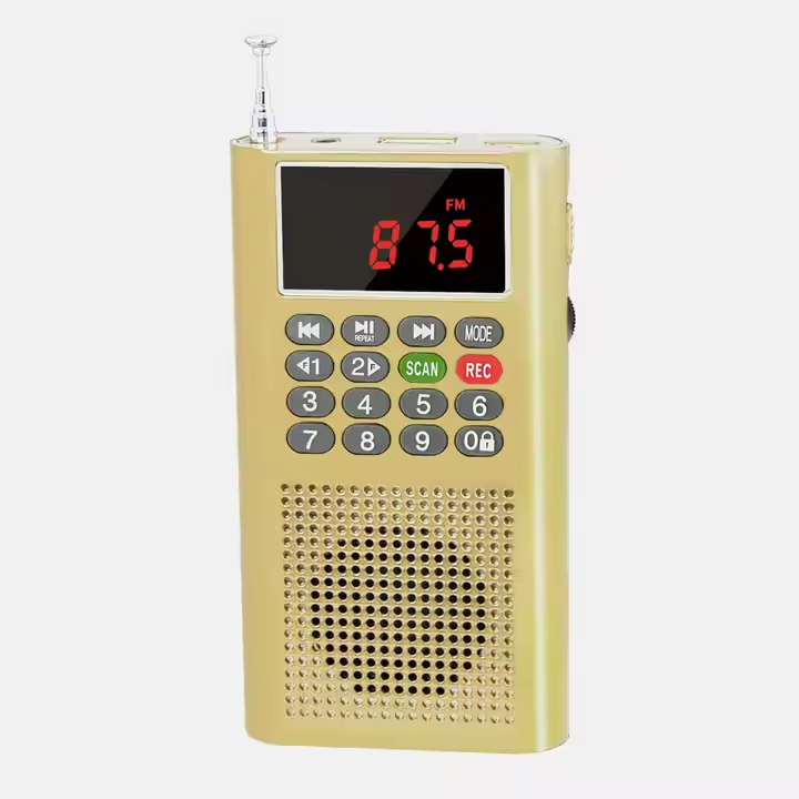 YOFITS L-358 Digital Pocket Portable Mini Fm Radio With Voice Recording Function - Image 3