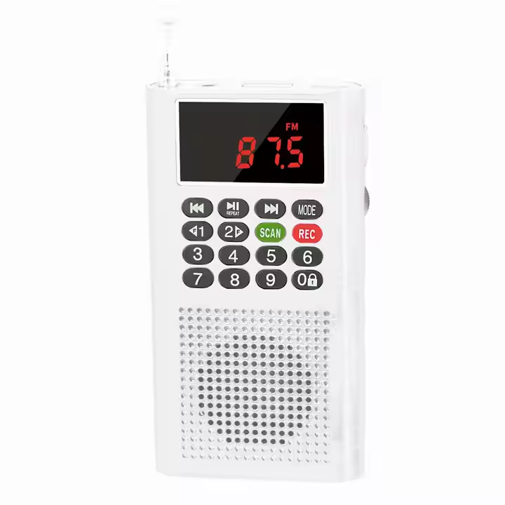 YOFITS L-358 Digital Pocket Portable Mini Fm Radio With Voice Recording Function - Image 2