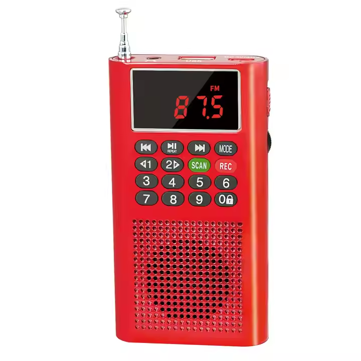 YOFITS L-358 Digital Pocket Portable Mini Fm Radio With Voice Recording Function - Image 4