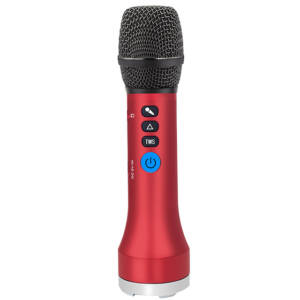 YOFITS YF78 20w High Quality Mini Portable Rechargeable Wireless Karaoke Microphone Speaker With Microphone - Red