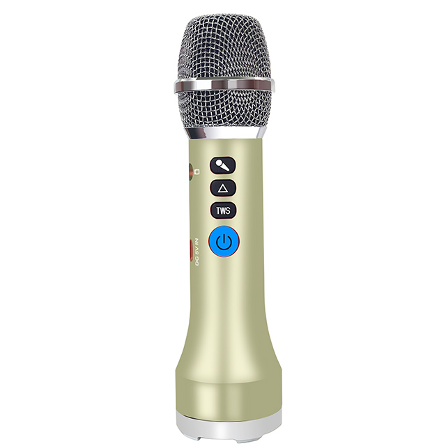 YOFITS L-1268 20w High Quality Mini Portable Rechargeable Wireless Karaoke Microphone Speaker With Microphone - Image 3